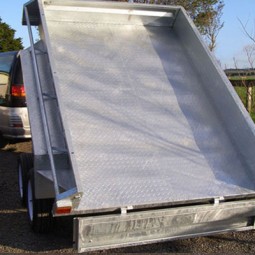 Box Full Welded Open Utility RamperTrailers
